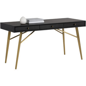 Giana 59 X 23.75 inch Brass Desk